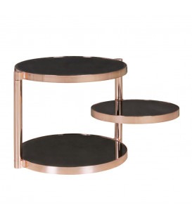 PIA Copper - Sofabord - Ø 45cm
