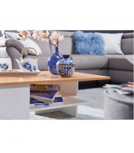 MILANO hvid - Sofabord - 90x60 cm