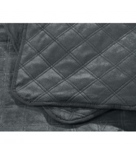 Classic Anthracite - Velvet - Sengetæppe