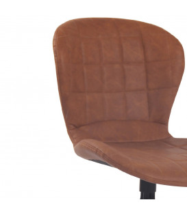 CLARA - Spisebord stol - brun