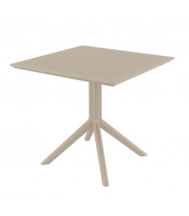CIELO - Havebord - 80 cm - taupe