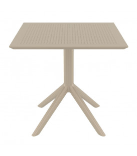 CIELO - Havebord - 80 cm - taupe