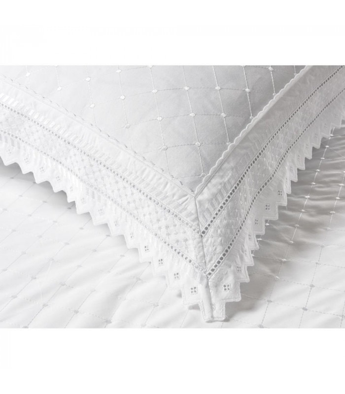 LILY white - Luxsus sengesæt - bomuld