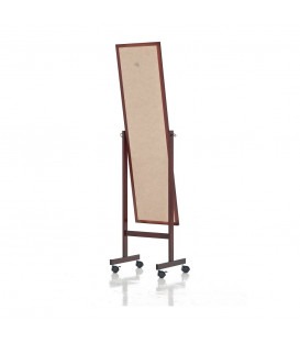 OLANDA - Gulv spejl - 150 cm - brun