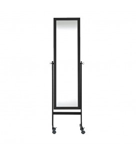 OLANDA - Gulv spejl - 150 cm - sort