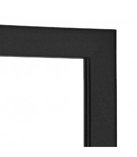 OLANDA - Gulv spejl - 150 cm - sort