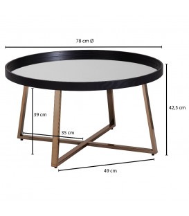OTTO -Sofabord - Ø76 cm