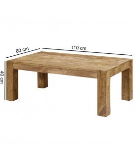 DEHLI - Sofabord -110 cm