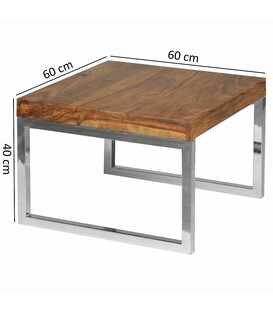 GINNA - Hjørnebord - 60cm