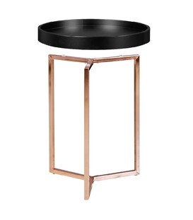 LISA Copper - Hjørnebord - Ø40 cm