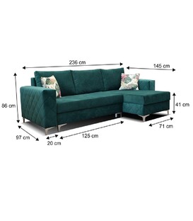 MASSI - Sovesofa - Chaiselong