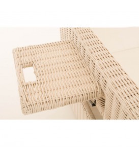 NONA White - Luksus 2 pers. havesofa -
