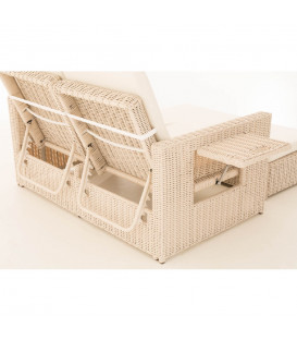 NONA White - Luksus 2 pers. havesofa -