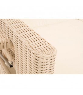 NONA White - Luksus 2 pers. havesofa -