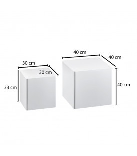 BLOCK - Sidebord - 2-sæt