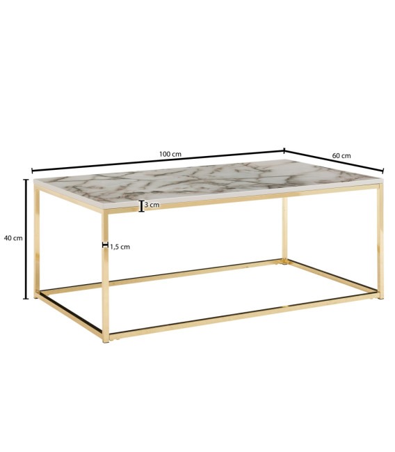 LINE - Sofabord - 100 cm