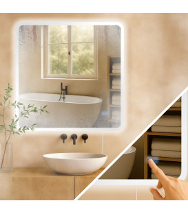 JERIC 80 - LED-lys - Spejl