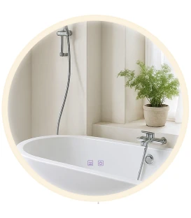 LONIA 60 - LED-lys - Rund Spejl